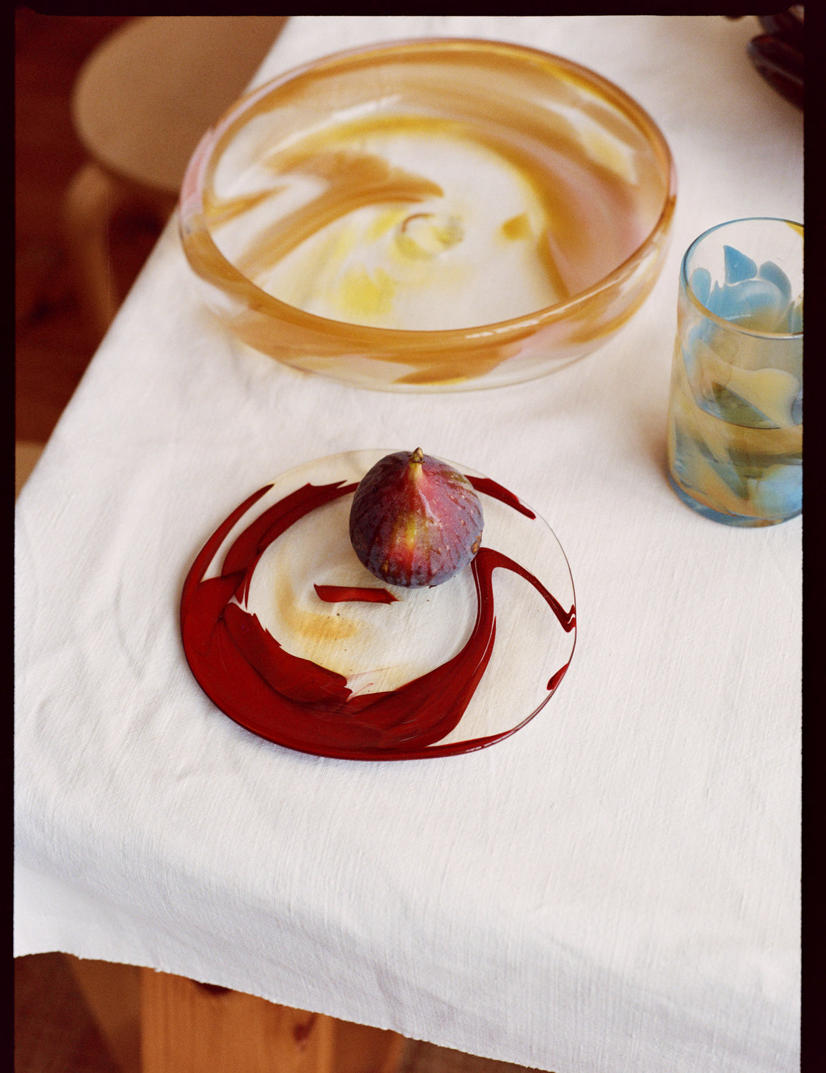 amaranth dessert plate