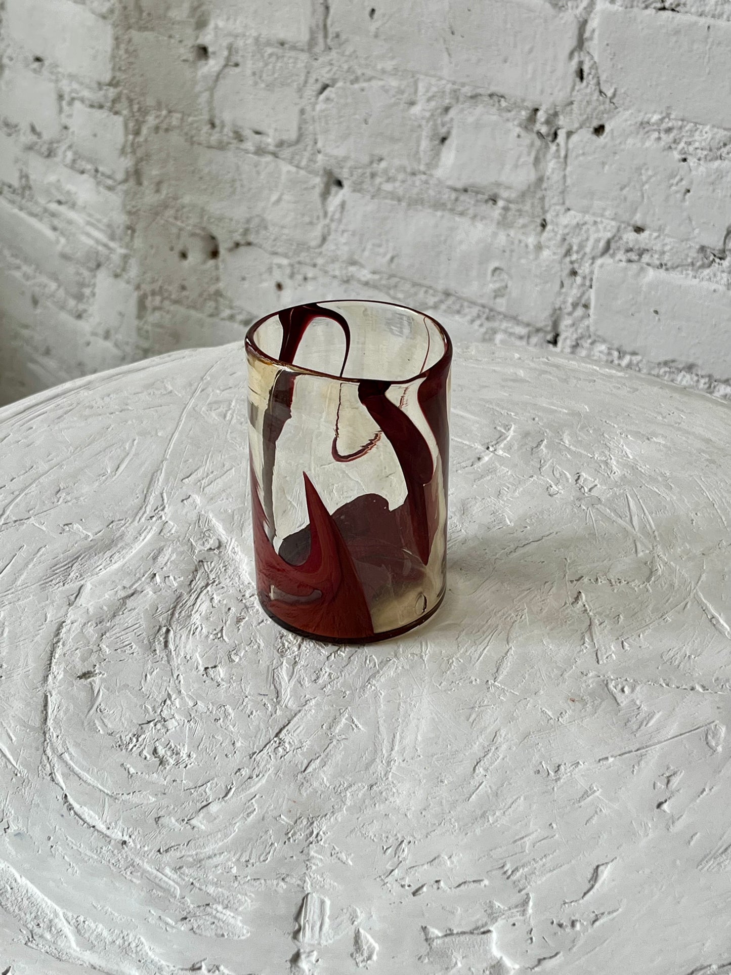 sample sale Amaranth juice glass