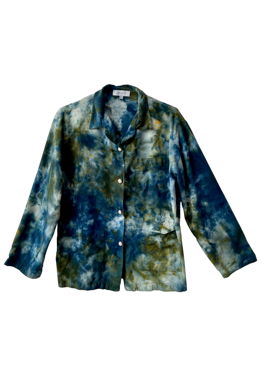 Sample sale leisure Top in Peacock