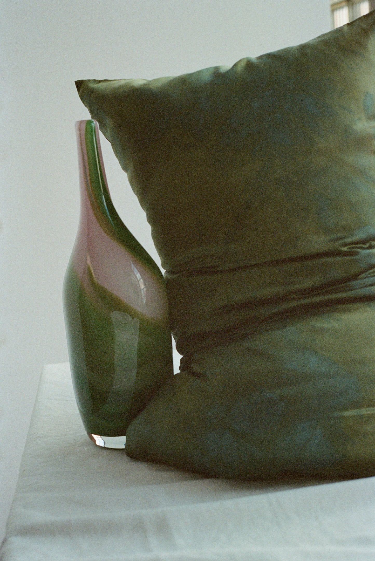 Silk Pillowcase in Forest