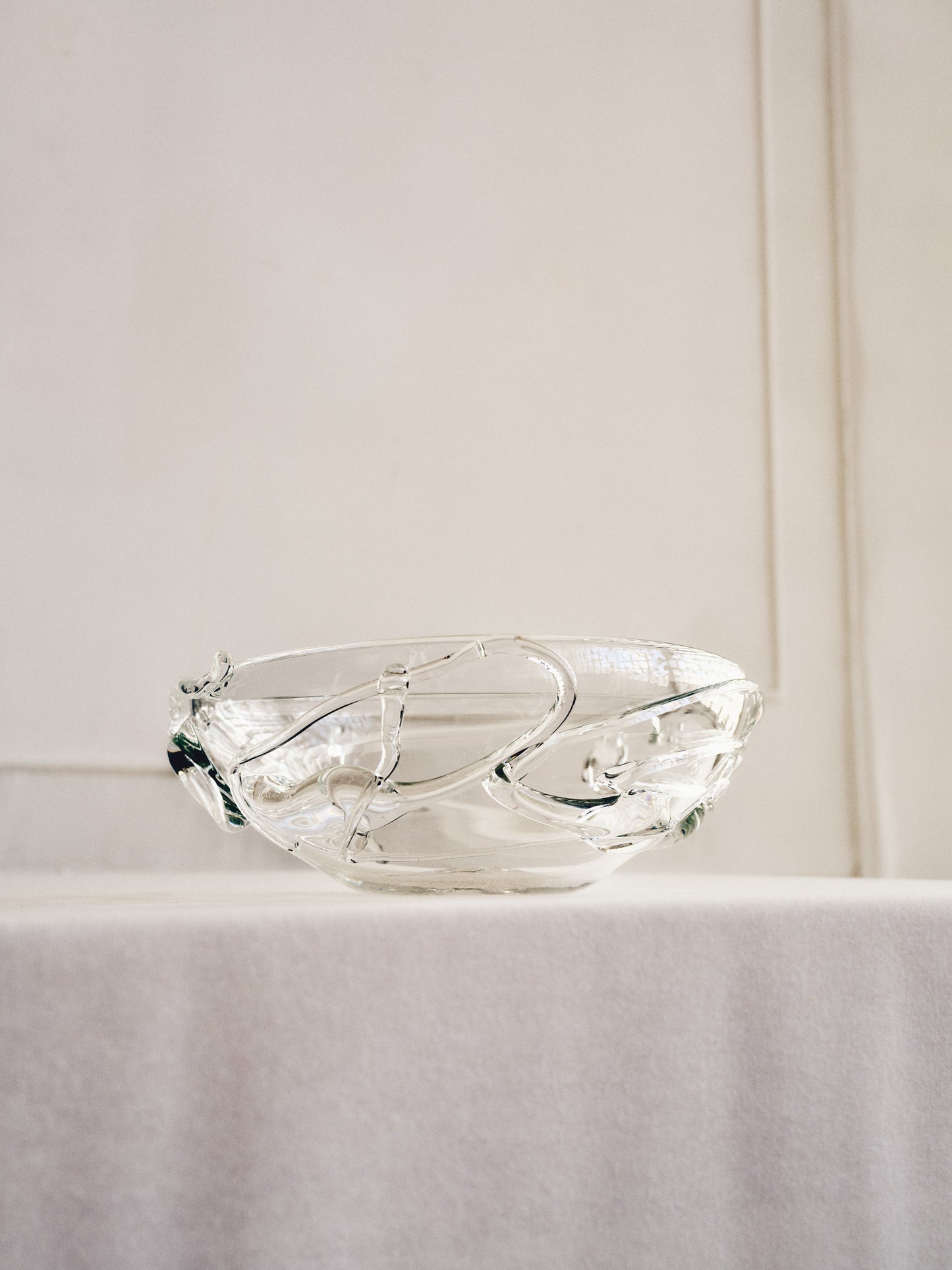 vine bowl in clear