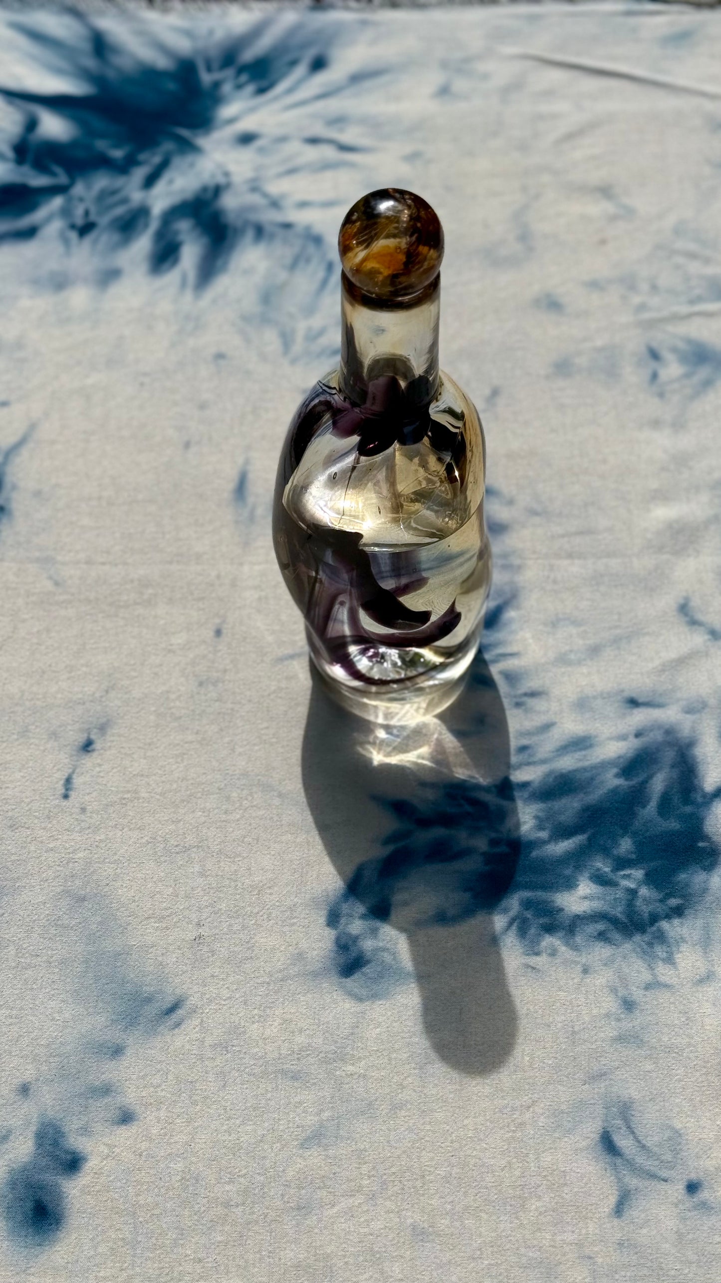 Glass Bottle in Fumé