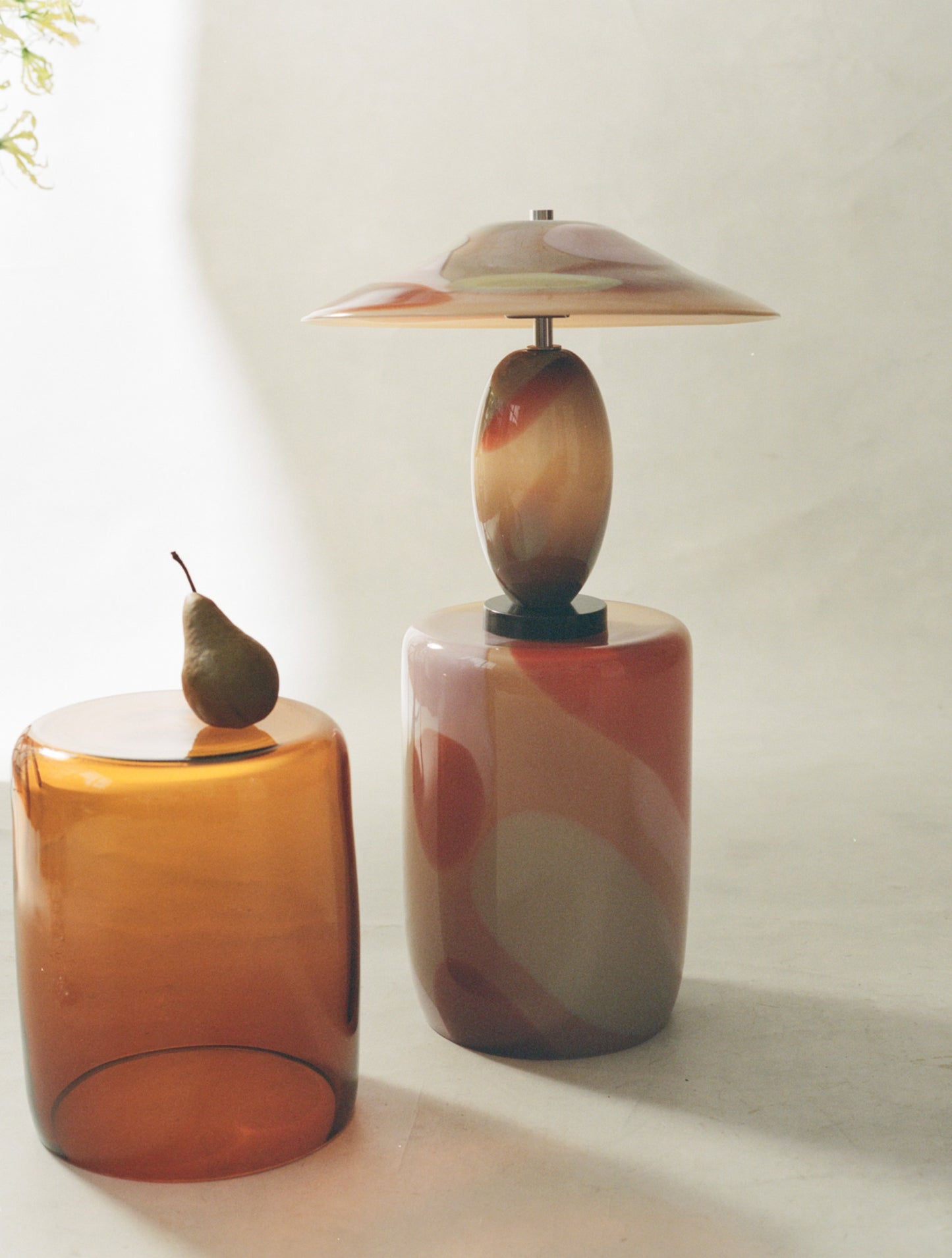 glass drum table in jupiter