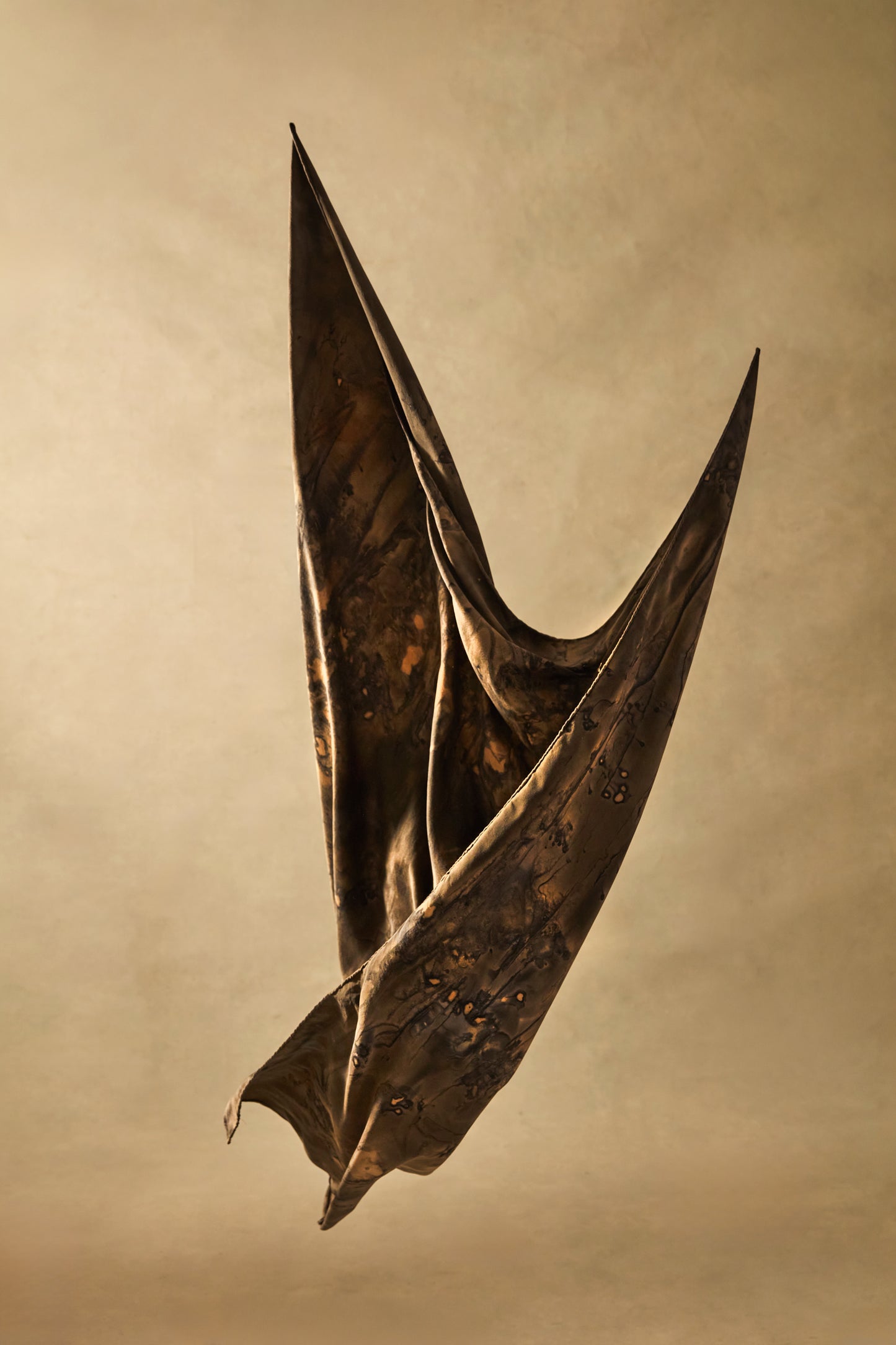 Silk Parea Charmeuse Scarf