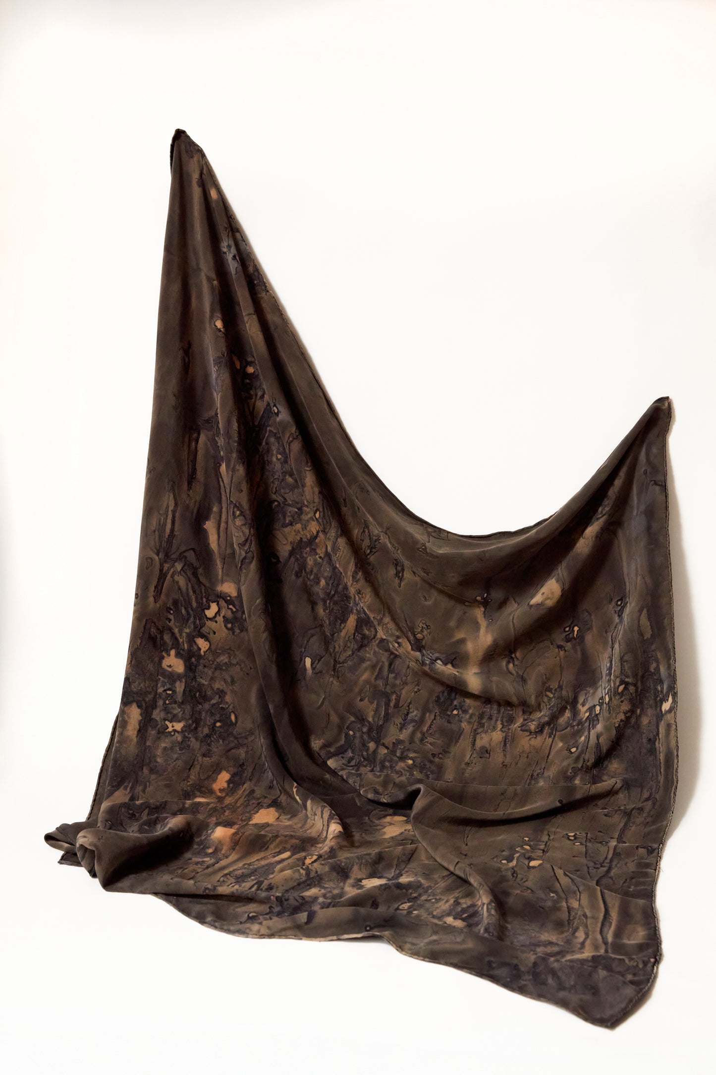 Silk Parea Charmeuse Scarf