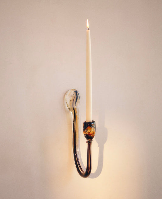 wall candle holder in fume