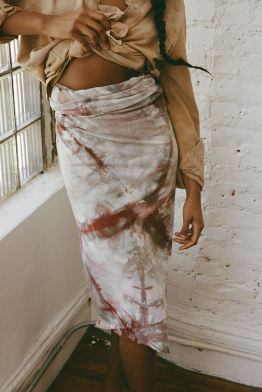 Raw Silk Beach Throw in Friendship