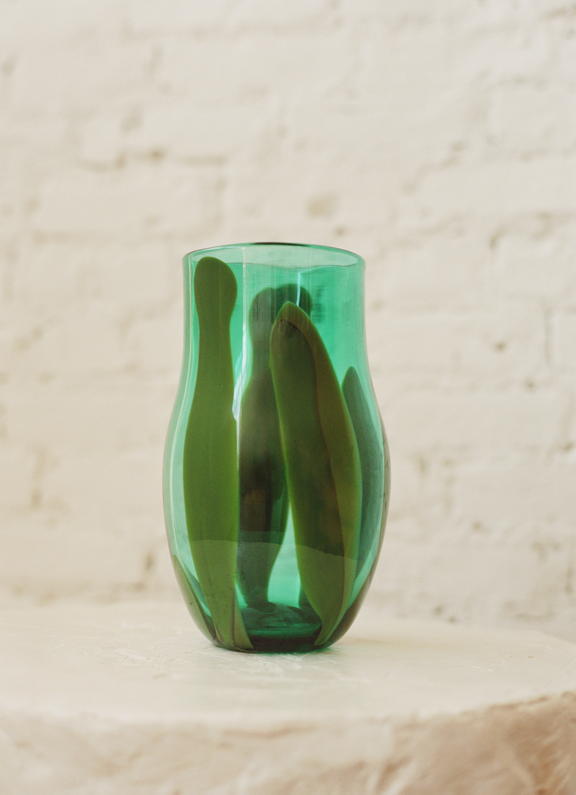 Green bean vase