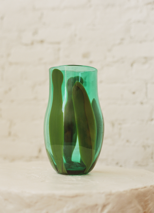 Green bean vase