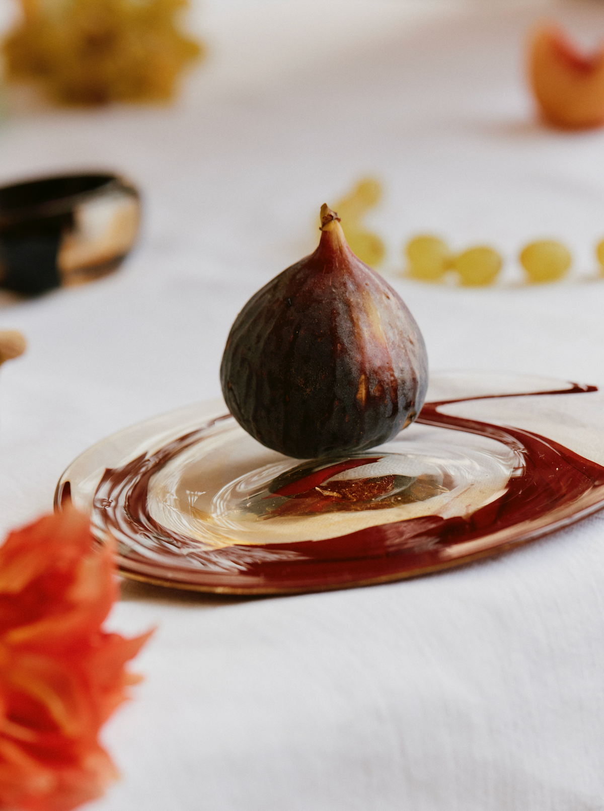 amaranth dessert plate