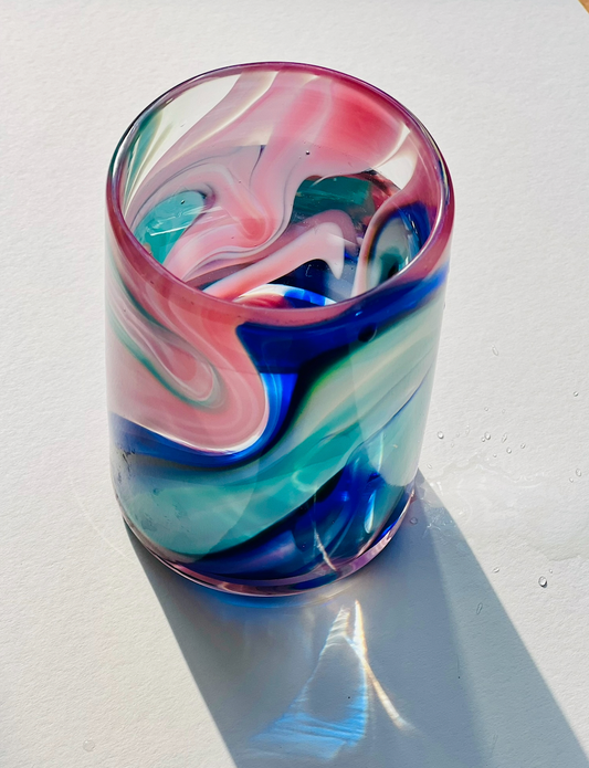 Hand Dyed Kokomo Glass