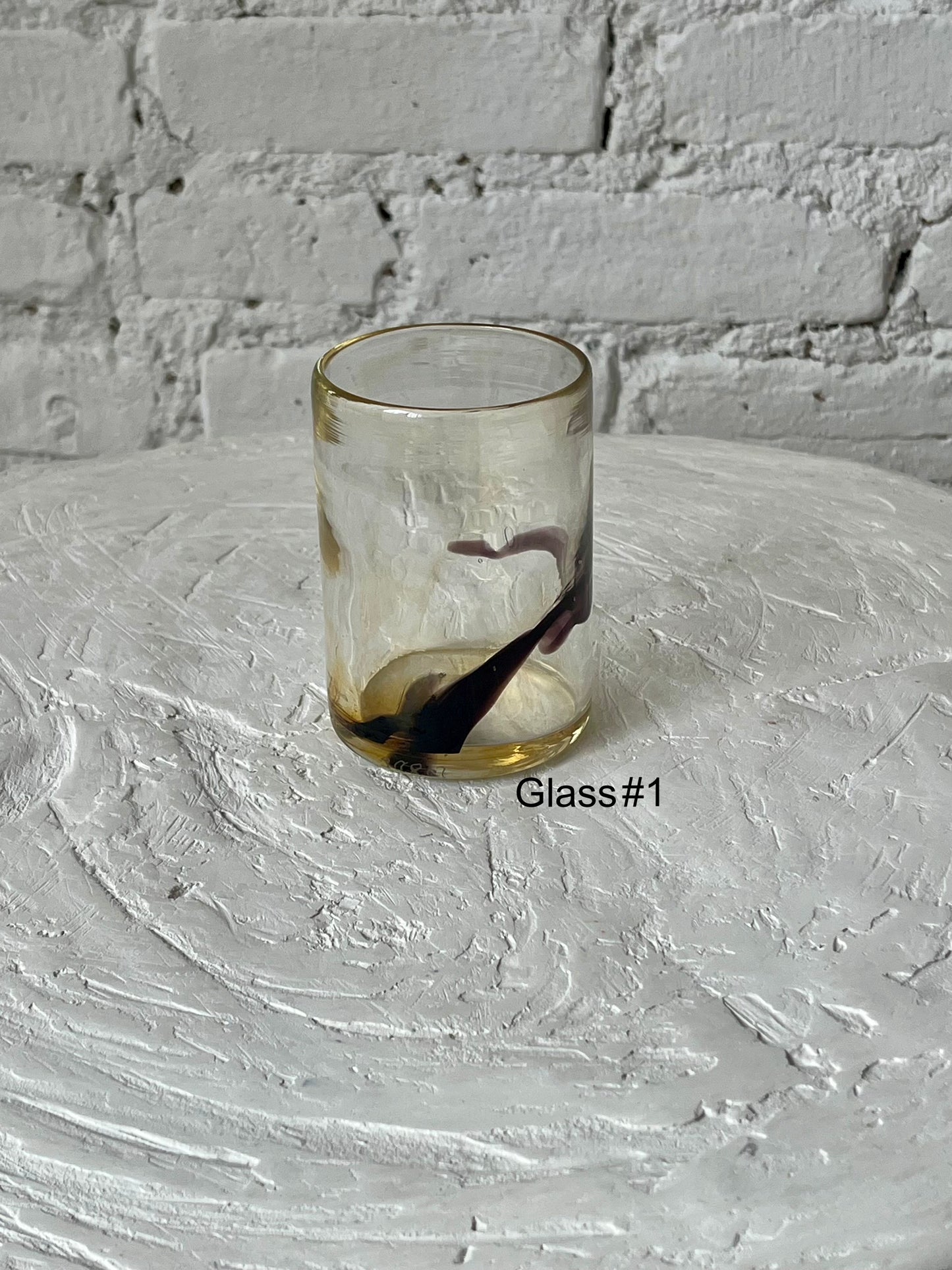 Sample Sale fumé juice glasses