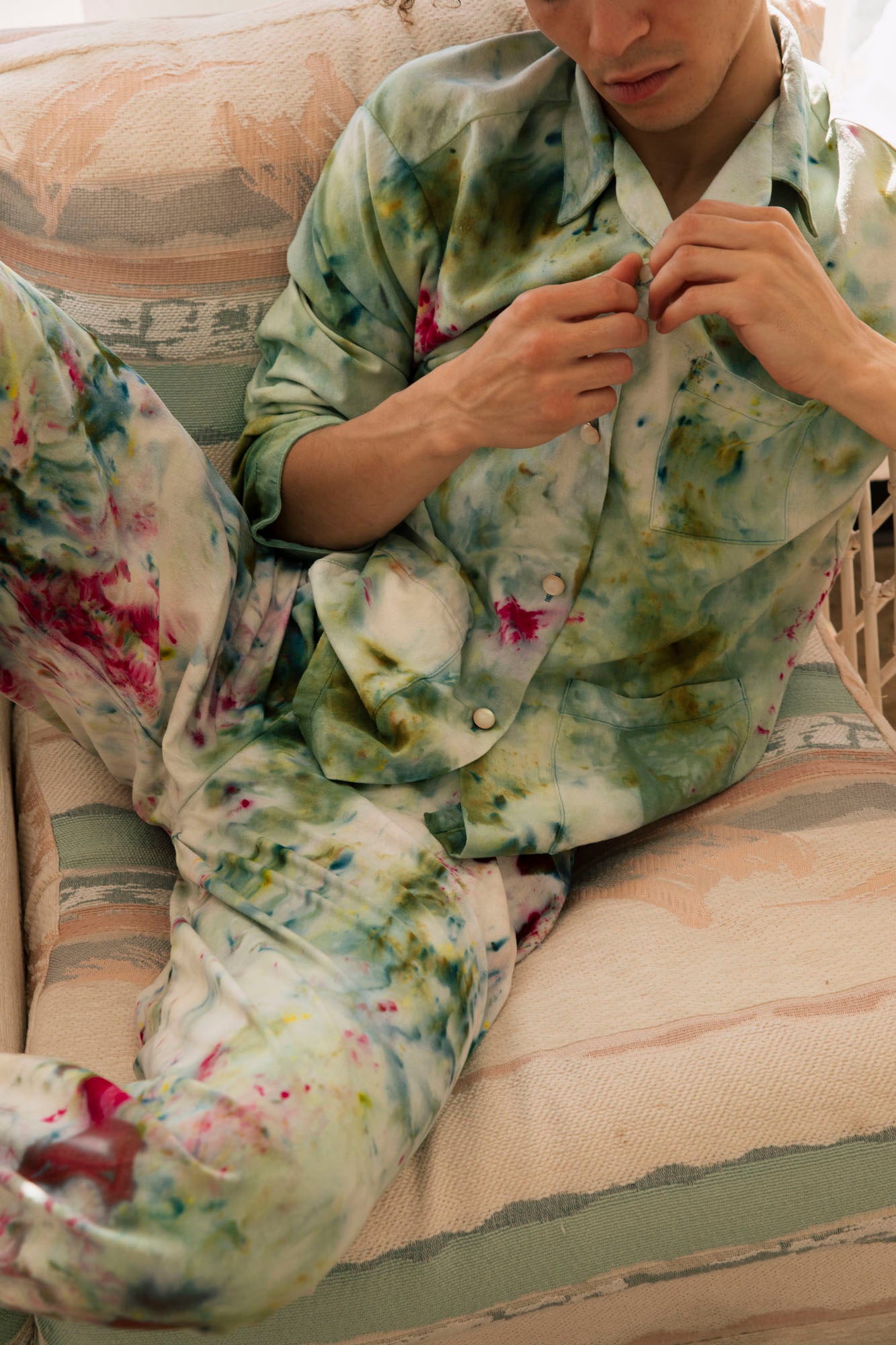 Sample Sale Leisure Top in Garden Party