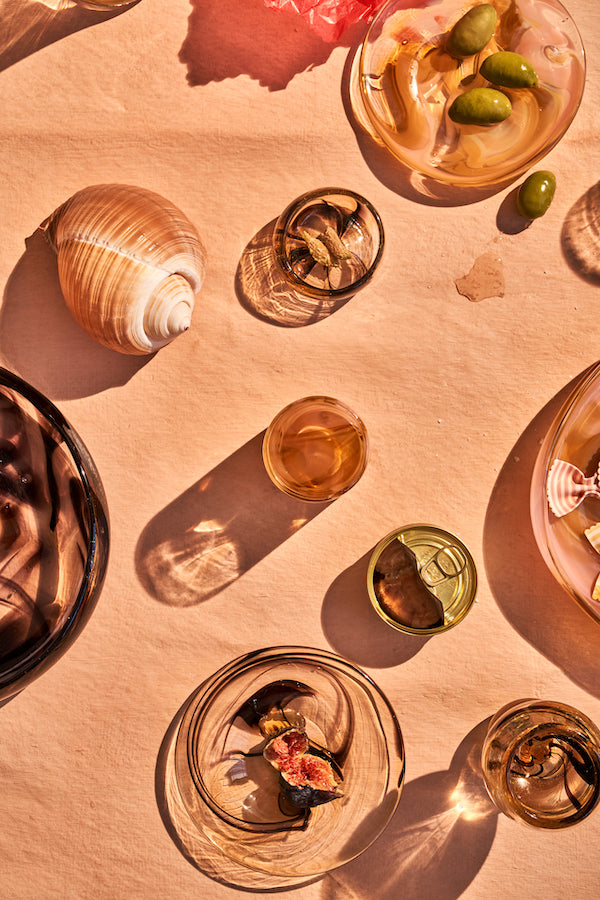 Dessert Plate in Fumé