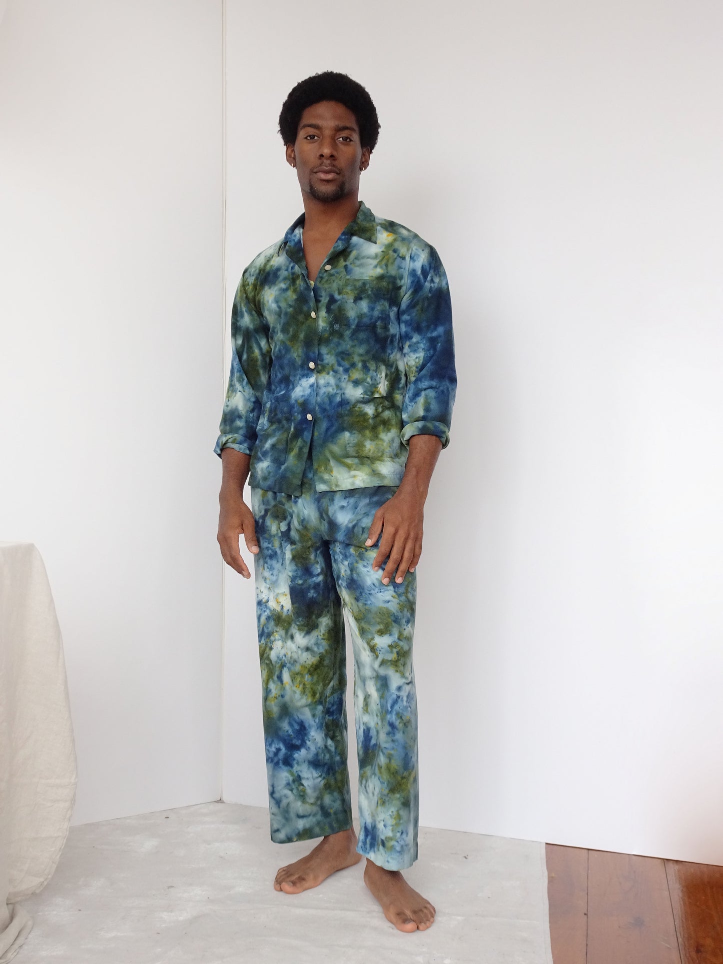 Sample sale leisure Top in Peacock