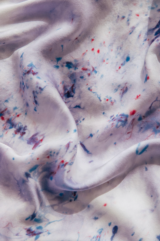 Silk Pillowcase in Purple Rain