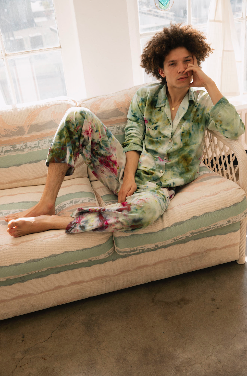 Sample Sale Leisure Top in Garden Party