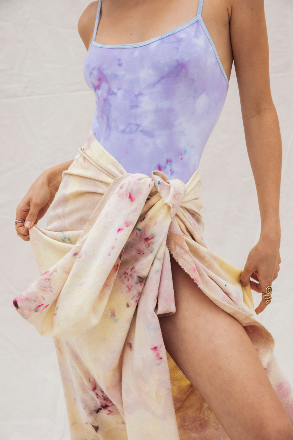 Sample sale bodysuit in Purple Rain