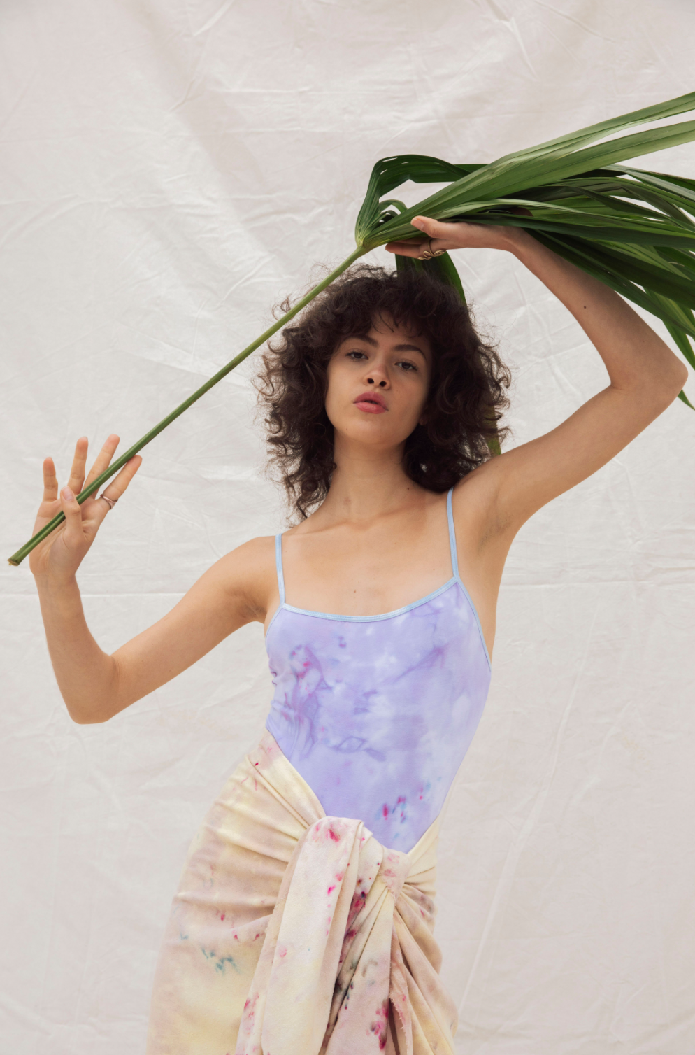 Sample sale bodysuit in Purple Rain